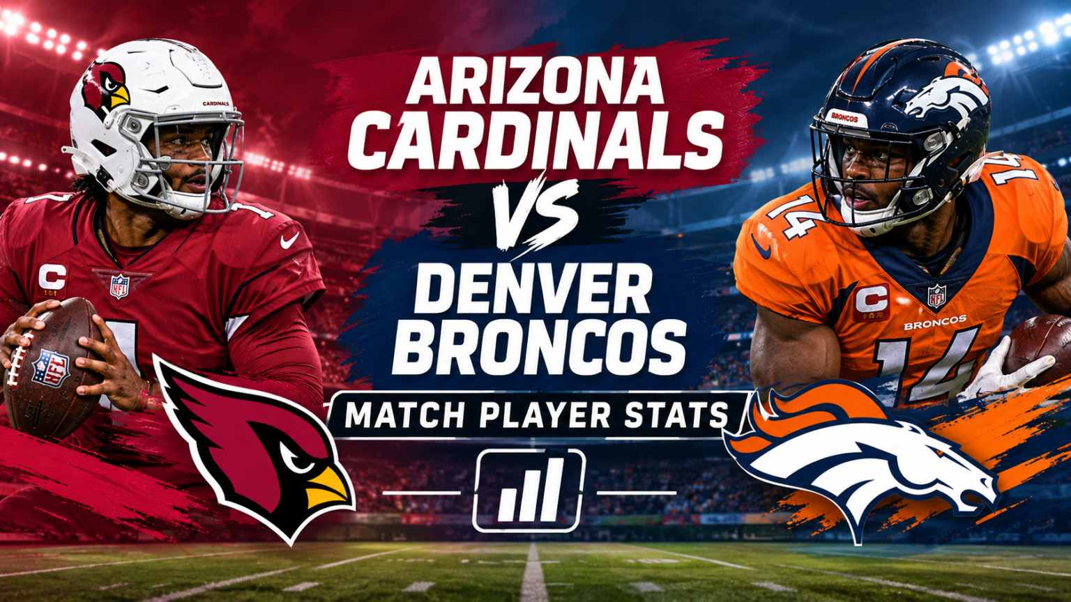 Arizona Cardinals vs Denver Broncos Match Player