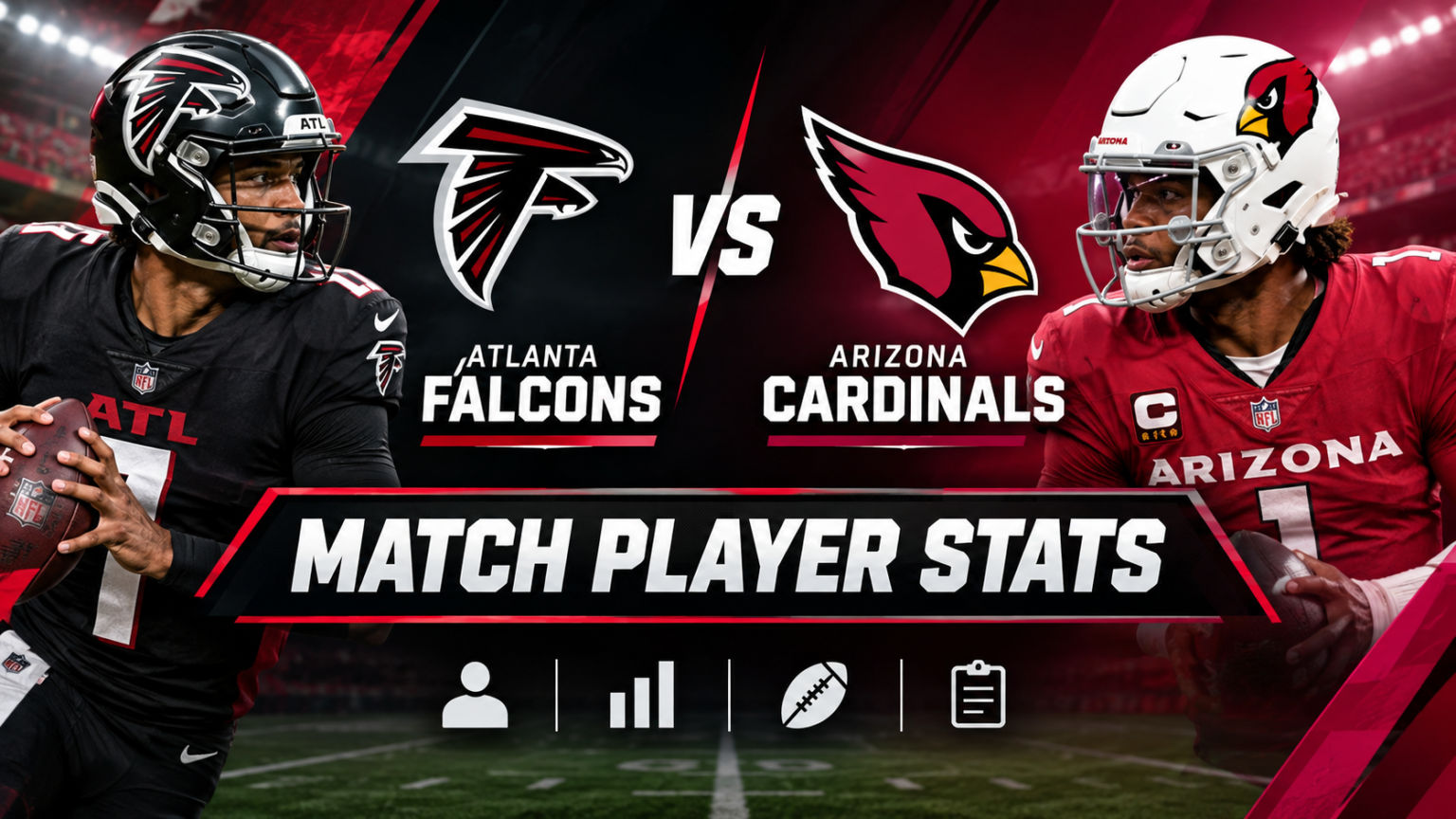 Atlanta Falcons vs Arizona Cardinals Match Player