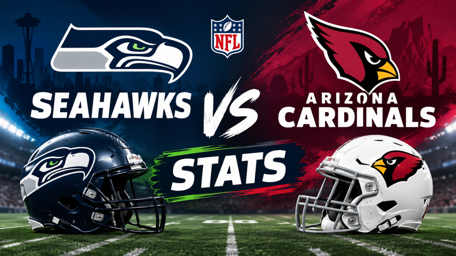 eahawks vs Arizona Cardinals Stats