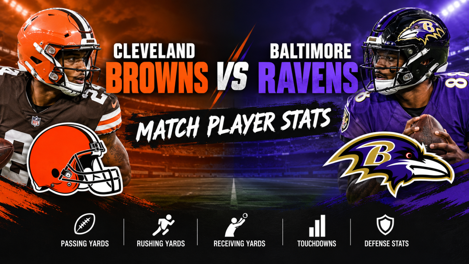 Cleveland Browns vs Baltimore Ravens Match Player Stats cleveland browns vs baltimore ravens match player stats