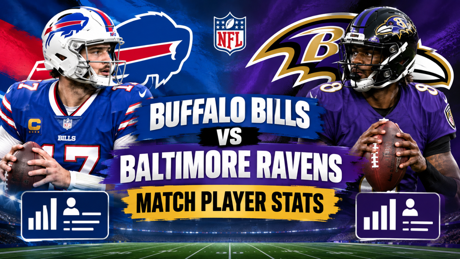 Buffalo Bills vs Baltimore Ravens Match Player Stats