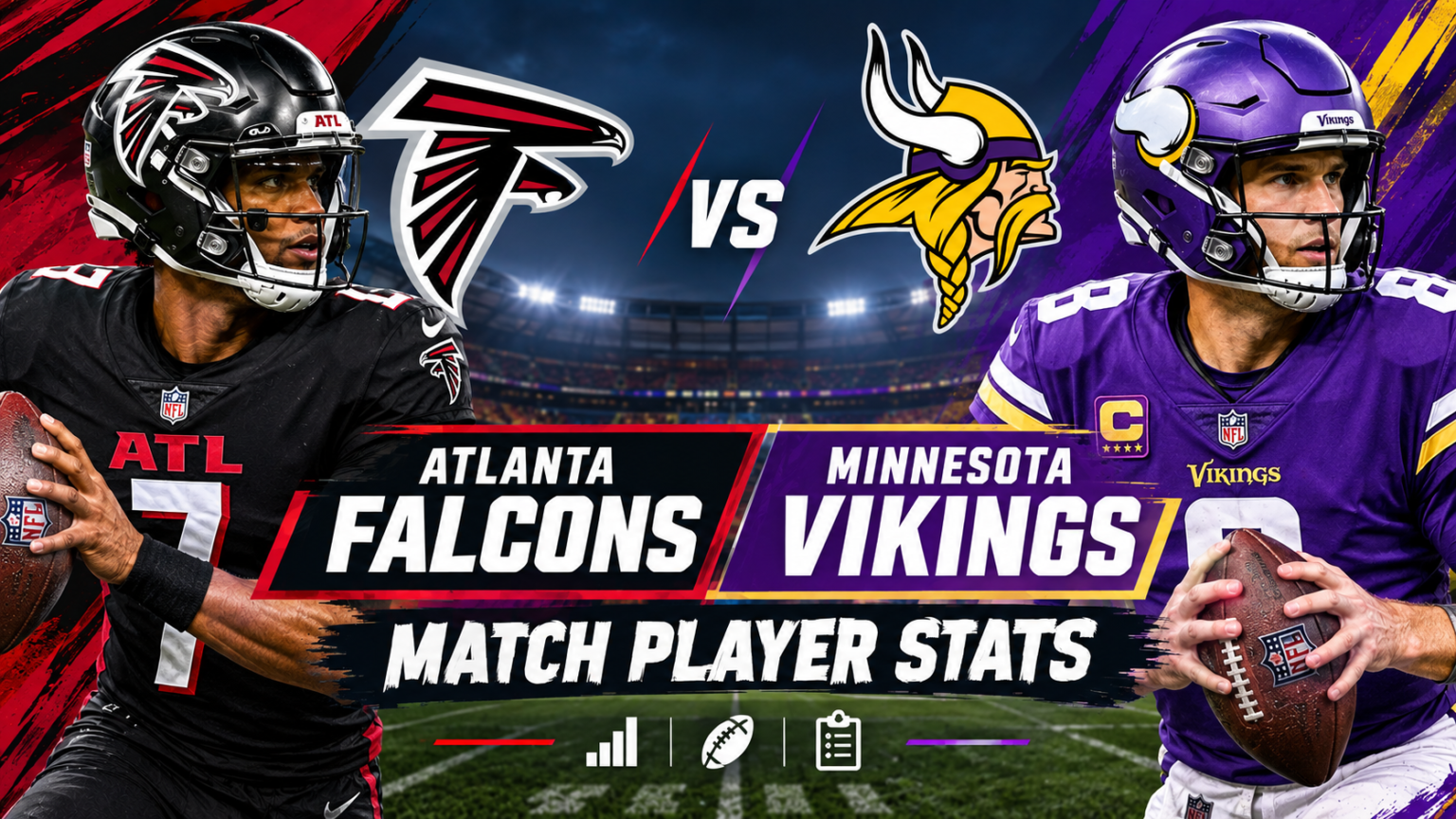 Atlanta Falcons vs Minnesota Vikings Match Player