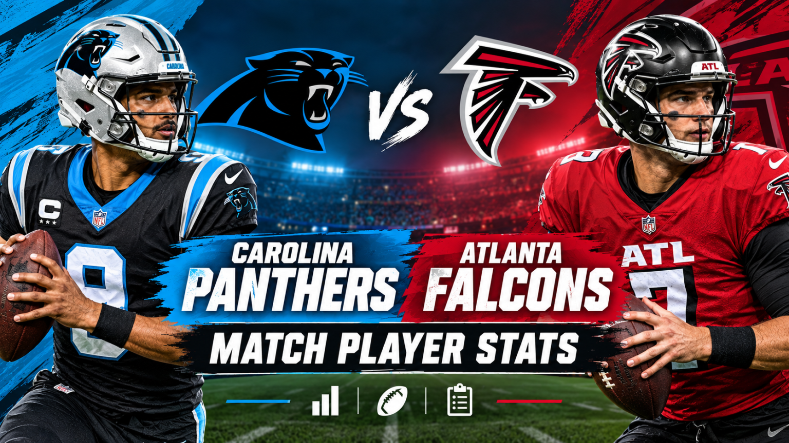 Carolina Panthers vs Atlanta Falcons Match Player Stats