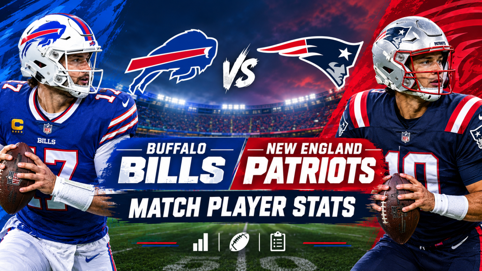 Buffalo Bills vs New England Patriots Match Player Stats