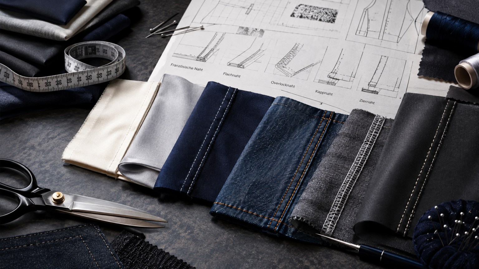Nahttypen: A Complete Guide to Seam Types, Construction, Uses, and Sewing Techniques Nahttypen