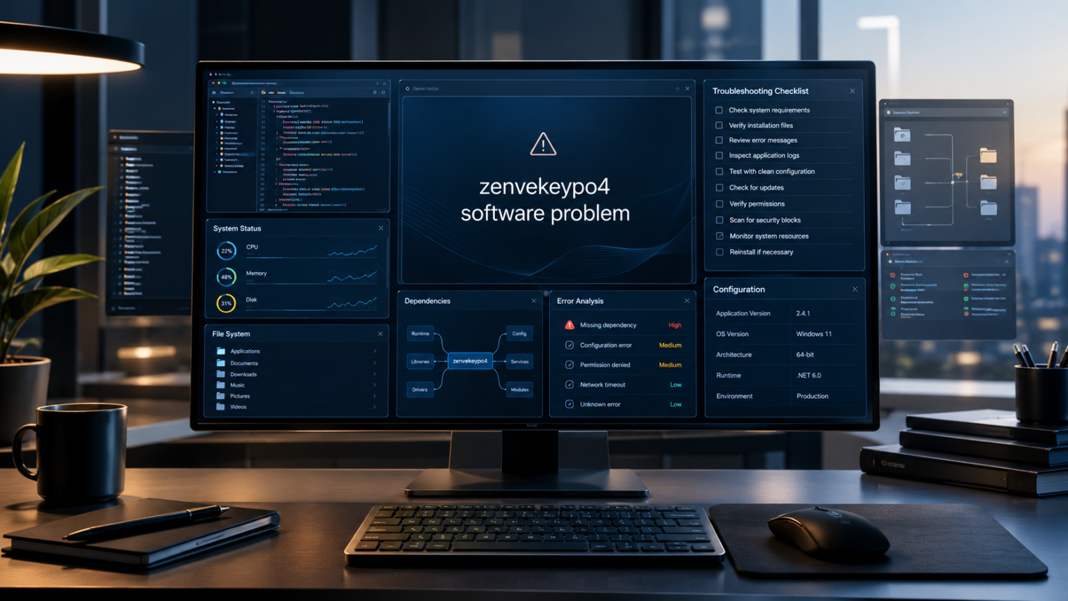 Zenvekeypo4 Software Problem: Causes, Fixes and Solutions zenvekeypo4 software problem