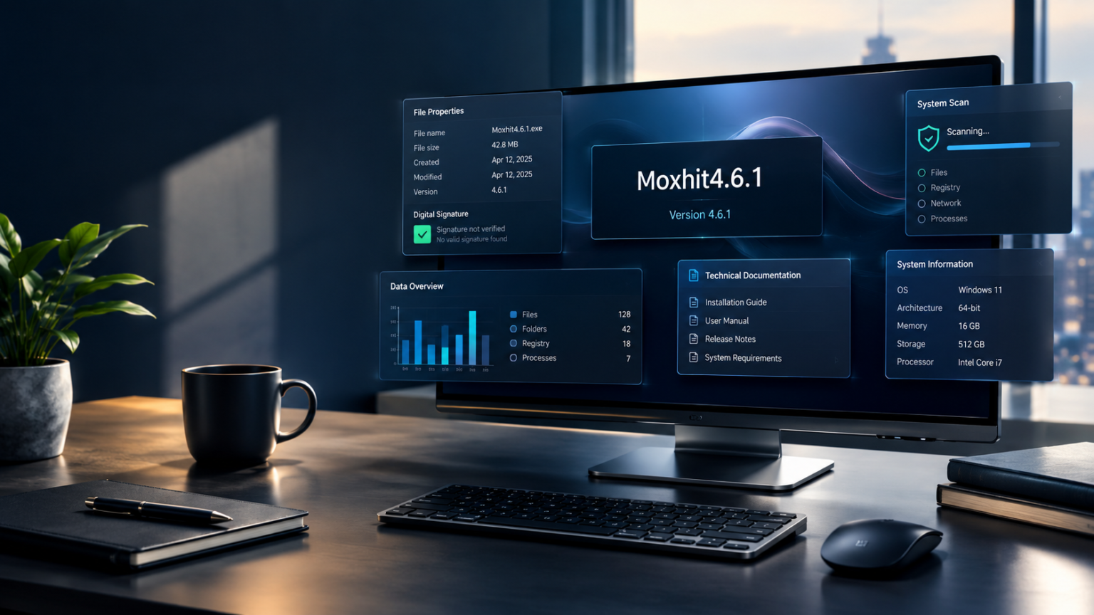what is moxhit4.6.1 software about